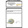Personalized Delta Delta Delta Greek Line Hat(Tan)