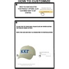 Personalized Kappa Kappa Gamma Greek Line Hat(Tan)