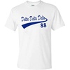 Delta Delta Delta Tail T-Shirts(White)