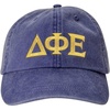 Delta Phi Epsilon DPHIE Lettered Premium Pastel Hat(Purple)