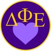 Delta Phi Epsilon DPHIE Mascot Round Decals