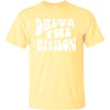 Delta Phi Epsilon Sorority Shag T-Shirt(Maize)