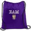 Greekgear Sigma Alpha Mu Crest Shield Cinch Sack
