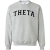 Kappa Alpha Theta Nickname College Crew(Light Grey)
