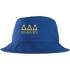 Women’s Delta Delta Delta Sorority Greek Letter Bucket Hat in Royal Blue(Royal Blue)