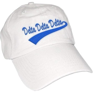 Delta Delta Delta Tail Hat(White)