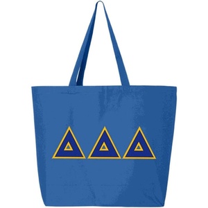 Greekgear Delta Delta Delta Jumbo Canvas Tote