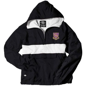 Greekgear Delta Phi Epsilon DPHIE Anorak(Black/White)