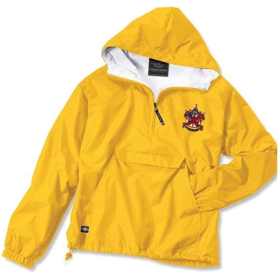 image:imageGreekgear Alpha Chi Rho Crest Shield AnorakYellow