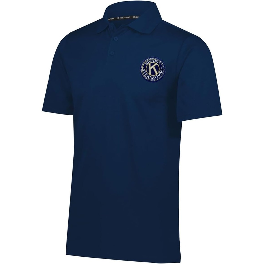 image:imageGreekgear Mens Kiwanis Seal Prism PoloNavy Blue