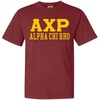 Alpha Chi Rho Greek Heavyweight T-Shirt(Berry)