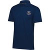 Greekgear Men’s Kiwanis Seal Prism Polo(Navy Blue)