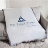 Greekgear Phi Sigma Sigma Once Always Afghan Blanket Throw