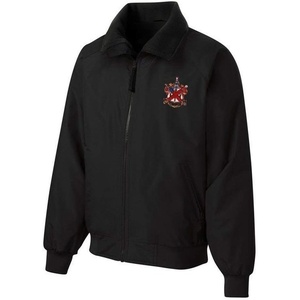 Alpha Chi Rho Crest Challenger Jacket(Black)