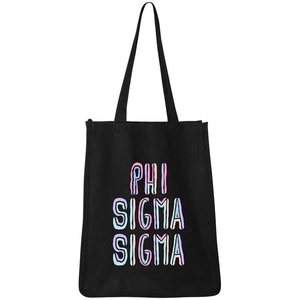 Greekgear Phi Sigma Sigma Jumbo All In Tote Bag