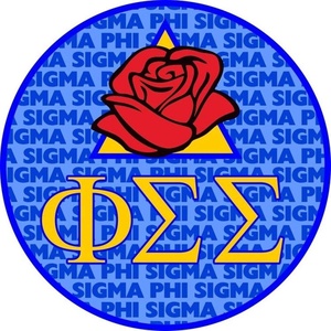 Phi Sigma Sigma Mascot Round Decals