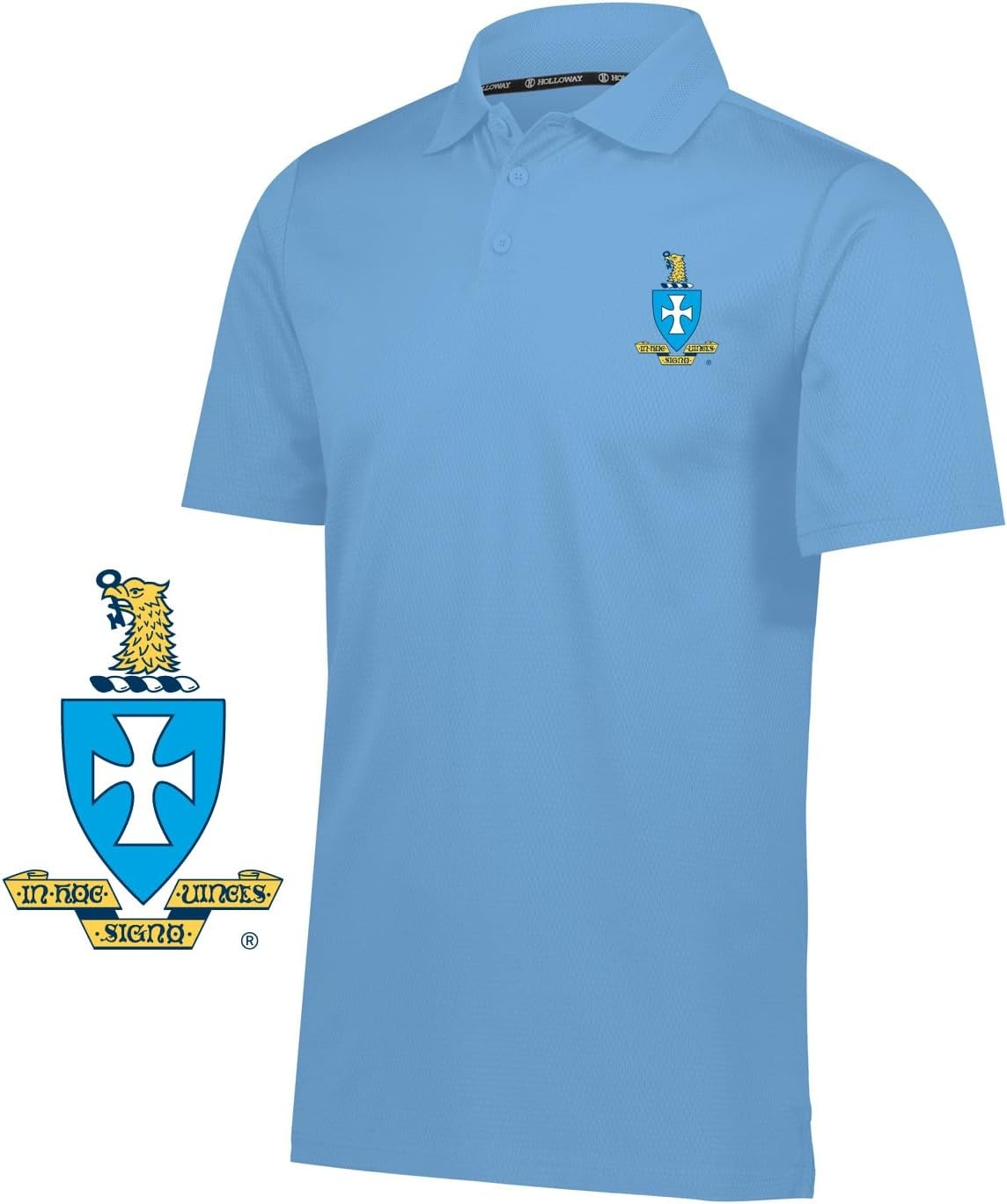 image:imageSigma Chi Greek Crest Emblem Defer PoloPond BlueWhite