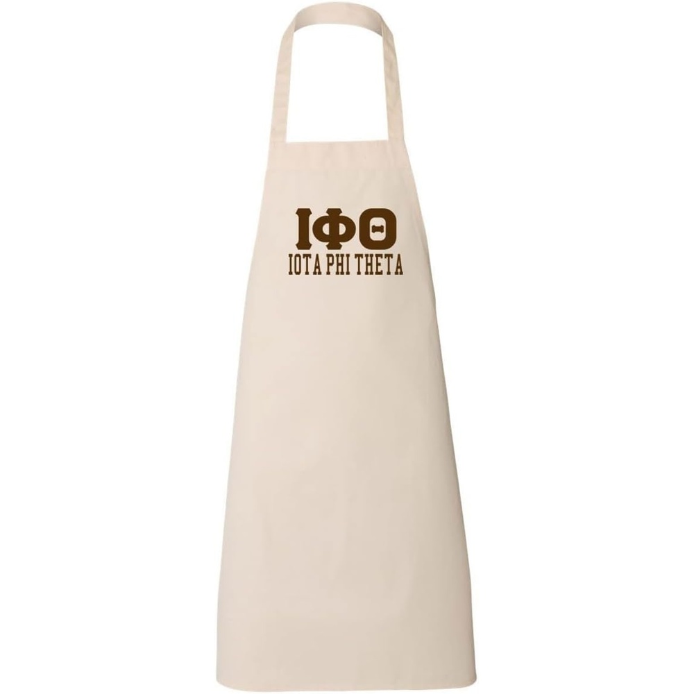 image:imageGreekgear Iota Phi Theta Large Apron Natural