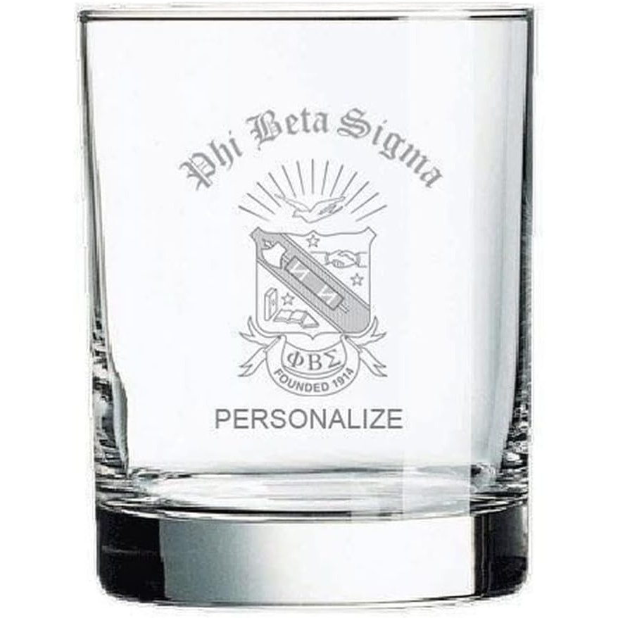 image:imageGreekgear Phi Beta Sigma Old Style Glass Transparent