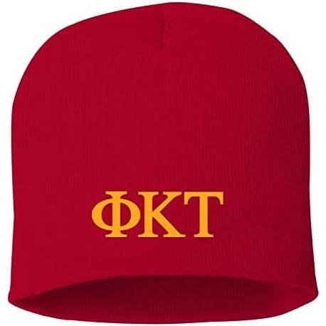 image:imageGreekgear Phi Kappa Tau 8 Inch Beanie Red
