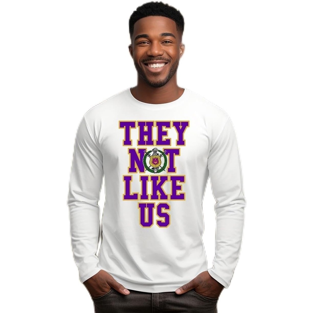 image:imageOmega Psi Phi They Not Like Us Long Sleeve TShirtsWhite