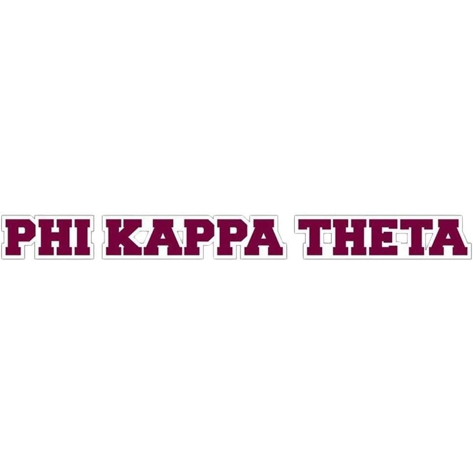 image:imagePhi Kappa Theta Long Window Sticker