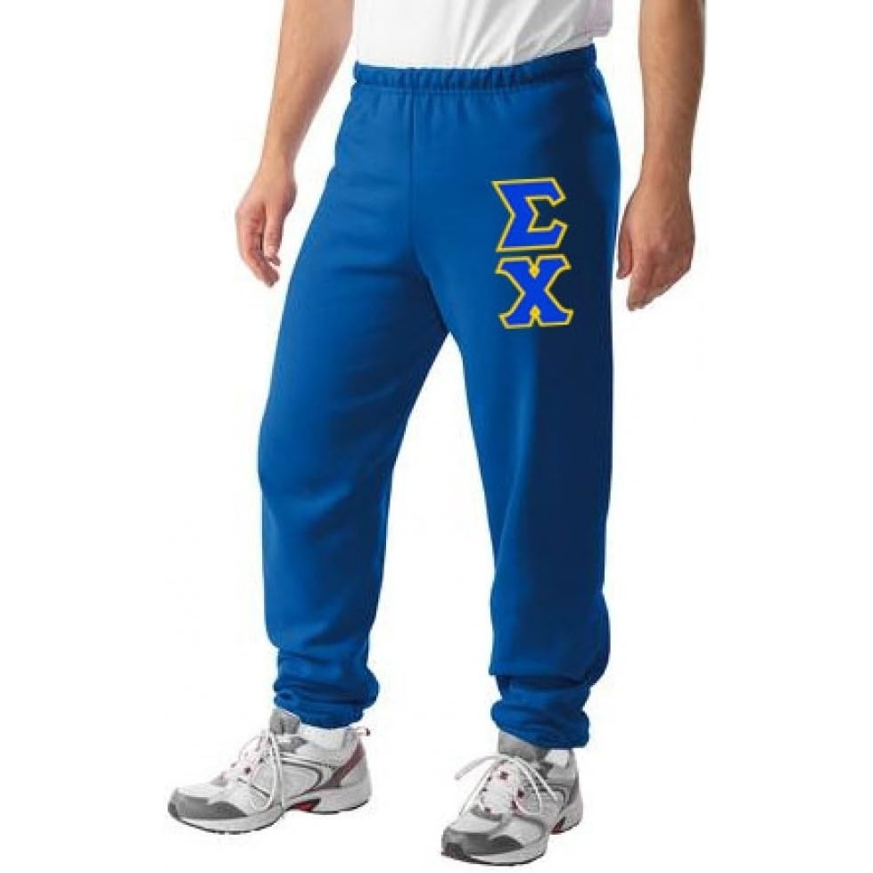 image:imageSigma Chi Lettered SweatpantsRoyal Blue