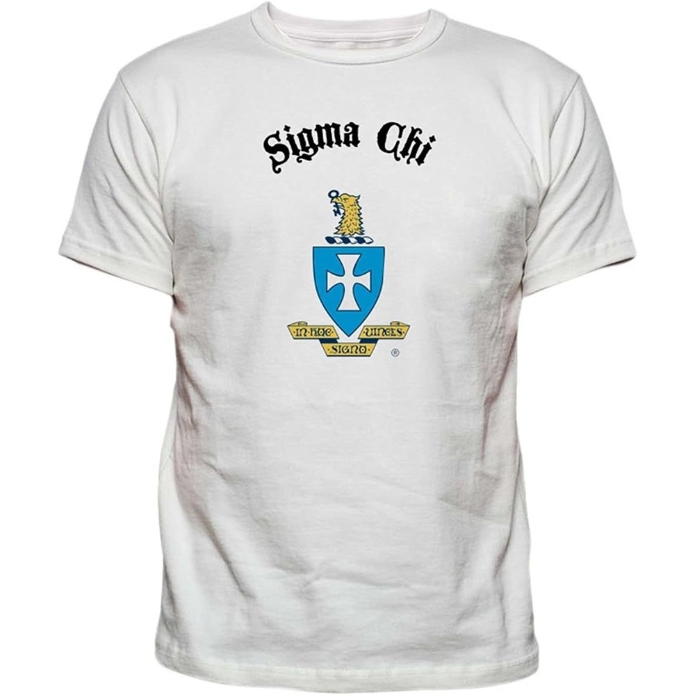 image:imageSigma Chi Vintage Crest TShirtWhite