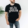 Delta Upsilon DU Nickname T-Shirt(Black)