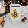 Greekgear Mason Crest Ceramic Coffee Cup, 11oz