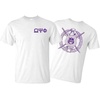 Omega Psi Phi World Famous Crest – Shield Tee(White)