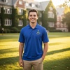Pi Kappa Phi Emblem Polo(True Royal)