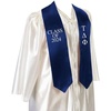 Greekgear Tau Delta Phi Embroidered Graduation Sash Stole