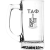Greekgear Tau Delta Phi Glass Engraved 25 Ounce Mug