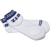 Greekgear Zeta Phi Beta Ankle Socks(White)