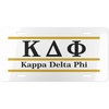Kappa Delta Phi Lettered Lines License Covers