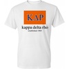 Kappa Delta Rho Flag T-Shirt(White)