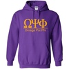 Omega Psi Phi Bar Hooded Sweatshirts(Purple)