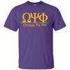 Omega Psi Phi Bar Tee(Purple)