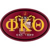 Phi Kappa Theta Color Oval Decal