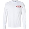 Phi Kappa Theta Flag Long Sleeve T-Shirt(White)