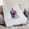Tau Delta Phi Full Color Crest Afghan Blanket Throw