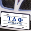 Tau Delta Phi Lettered Lines License Cover