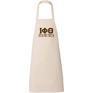 Greekgear Iota Phi Theta Large Apron Natural