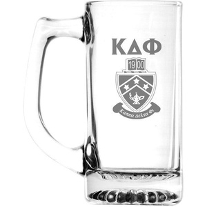 Greekgear Kappa Delta Phi Glass Engraved 25 Ounce Mug