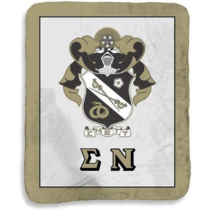 Greekgear Sigma Nu Sherpa Lap Blanket