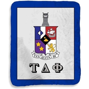 Greekgear Tau Delta Phi Sherpa Lap Blanket