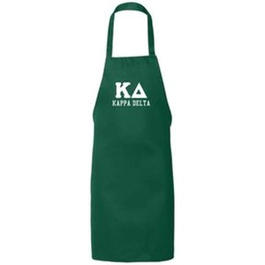Kappa Delta Large Apron Forest Green