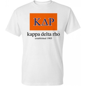 Kappa Delta Rho Flag T-Shirt(White)