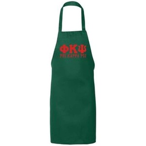 Phi Kappa Psi Large Apron Forest Green